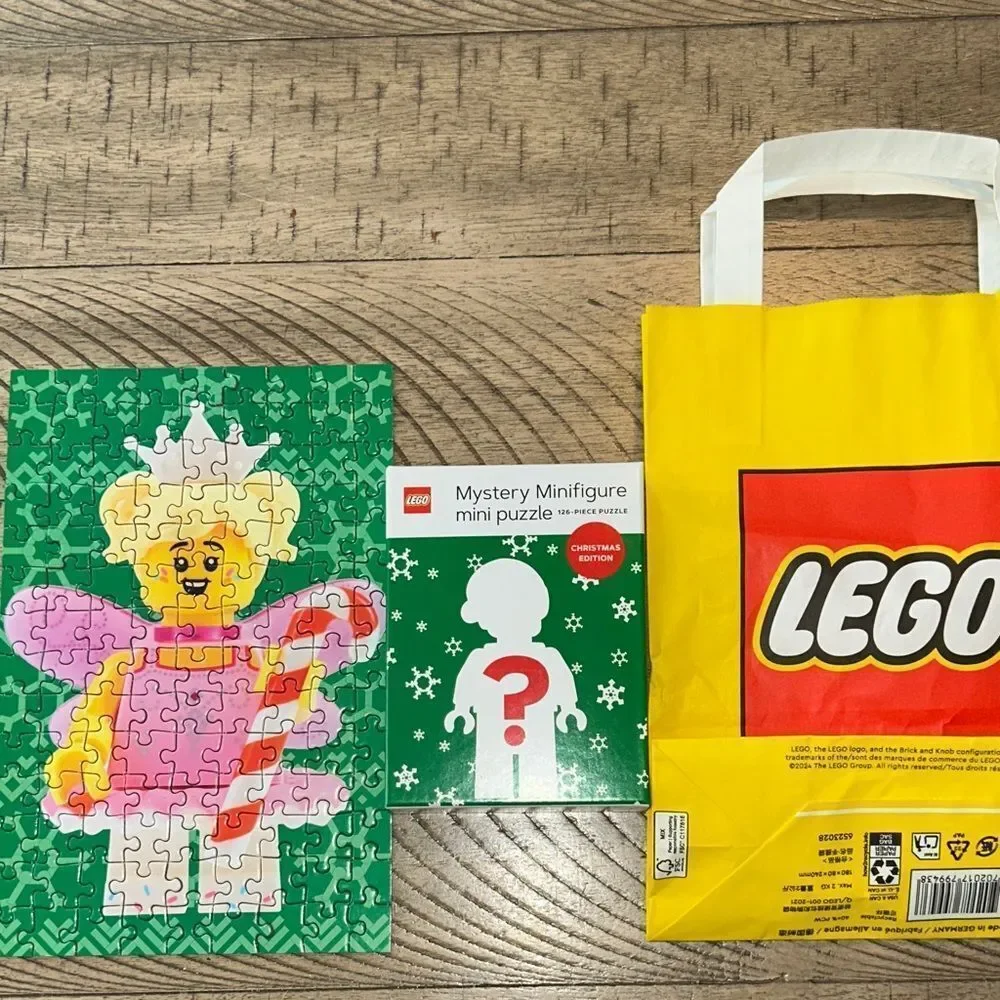 LEGO Mystery Minifigure Mini Puzzle - 🧩 Christmas 🎄 Edition Fairy 🧚‍♀️ 😇